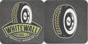 beer coaster from Whitstran Brewing Co. ( WA-WHTW-2 )