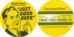 beer coaster from Yakima Valley Brewing Co. ( WA-YAKC-6 )