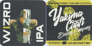 beer coaster from Yakima Valley Brewing Co. ( WA-YAKC-7 )