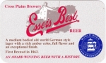 beer advertising card from Dahlke Brewing Co. ( WI-CROS-ADC-1 )