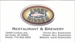 beer business card and similar from Antigo Brewing Co. ( WI-ANGR-BIZ-2 )