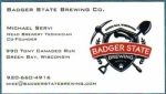 beer business card and similar from Balsam Lake Brewery & Market ( WI-BADG-BIZ-1 )