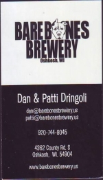 beer business card and similar from Barkers Island Inn ( WI-BARE-BIZ-1 )