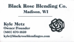 beer business card and similar from Black Rose Brewhaus (BrewPub) ( WI-BLAR-BIZ-1 )