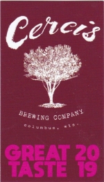 beer business card and similar from Chameleon Brewing Co. ( WI-CERC-BIZ-1 )