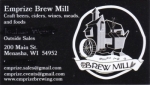 beer business card and similar from EndeHouse Brewery & Restaurant  ( WI-EMPR-BIZ-1 )