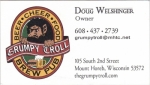 beer business card and similar from Gutsch Brewing (Products) Co. ( WI-GRUM-BIZ-4 )