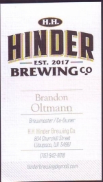 beer business card and similar from Hacienda Beer Co ( WI-HHHI-BIZ-1 )