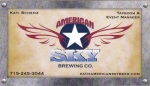 beer business card and similar from Hussa Brewing Co. ( WI-HUDS-BIZ-1 )