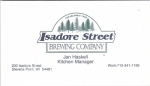 beer business card and similar from J. K. Silver Brewing Co ( WI-ISAD-BIZ-6 )