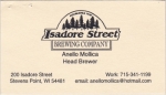 beer business card and similar from J. K. Silver Brewing Co ( WI-ISAD-BIZ-8 )