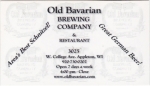 beer business card and similar from Old Germantown Farmstead Brewery ( WI-OLDB-BIZ-1 )