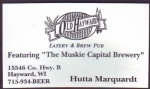 beer business card and similar from Old Milwaukee Brewing Co. ( WI-OLDH-BIZ-2 )