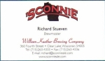 beer business card and similar from Scrooge & Marley Brewing Co ( WI-SCON-BIZ-2 )