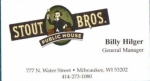 beer business card and similar from Stubborn Brothers Brewery ( WI-STOU-BIZ-2 )