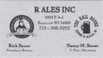 beer business card and similar from Two Beagles Brewpub ( WI-TWIN-BIZ-1 )