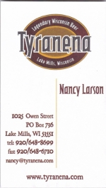 beer business card and similar from Unassigned Wisconsin ( WI-TYRA-BIZ-4 )