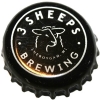 beer crown cap from 3rd Sign Brewery ( WI-3SHE-CAP-1 )