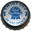 beer crown cap from Pabst MKE Brewery (Captain Pabst Pilot House) ( WI-PAB-CAP-118 )