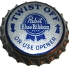 beer crown cap from Pabst MKE Brewery (Captain Pabst Pilot House) ( WI-PAB-CAP-120 )