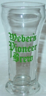 beer glassware from Weber (William), Grafton Brewery ( WI-WEBT-GLS-1 )