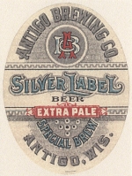 beer label from Appleton Beer Factory ( WI-ANTI-LAB-2 )