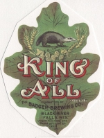 beer label from Badger State Brewing Co. ( WI-BADR-LAB-2 )