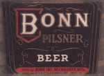 beer label from Bootie Beer Co. ( WI-BONN-LAB-2 )