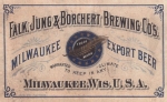 beer label from Falls Brewing Co ( WI-FALK-LAB-1 )