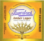 beer label from Fauerbach Brewing Co. ( WI-FAUE-LAB-1 )