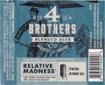 beer label from 5-Star Brewing Co ( WI-FOUR-LAB-2 )