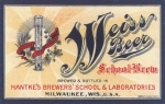 beer label from Harbor City Brewing Co ( WI-HANT-LAB-1 )