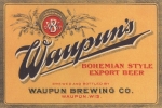 beer label from Wausau Brewing Co. ( WI-WAUP-LAB-1 )