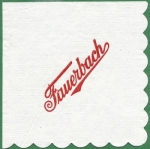 beer napkin from Fauerbach Brewing Co. ( WI-FAUE-NAP-1 )