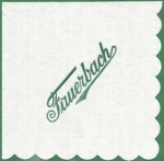 beer napkin from Fauerbach Brewing Co. ( WI-FAUE-NAP-2 )