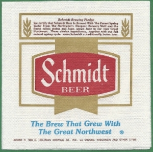 beer napkin from Herbiery Brewing ( WI-HEI-NAP-10 )