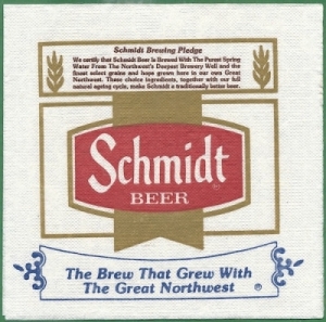 beer napkin from Herbiery Brewing ( WI-HEI-NAP-11 )