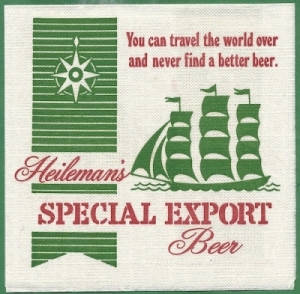 beer napkin from Herbiery Brewing ( WI-HEI-NAP-12 )