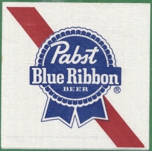 beer napkin from Pabst MKE Brewery (Captain Pabst Pilot House) ( WI-PAB-NAP-14 )