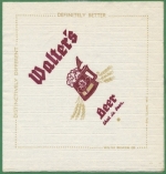 beer napkin from Walter Bros. Brewing Co. ( WI-WALE-NAP-3 )