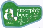 beer sticker from Angelic Brewing Co. ( WI-AMOR-STI-2 )