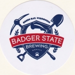 beer sticker from Balsam Lake Brewery & Market ( WI-BADG-STI-2 )