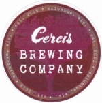 beer sticker from Chameleon Brewing Co. ( WI-CERC-STI-3 )