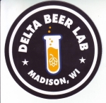 beer sticker from Denmark Brewing ( WI-DELT-STI-6 )