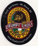 beer sticker from Gutsch Brewing (Products) Co. ( WI-GRUM-STI-1 )