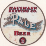 beer sticker from Hausmann Brewing Co. ( WI-HAUM-STI-1 )