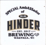 beer sticker from Hacienda Beer Co ( WI-HHHI-STI-5 )