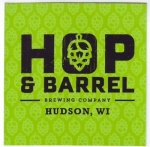 beer sticker from Hop Garden ( WI-HOPB-STI-1 )