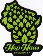 beer sticker from Hop Yard Ale Works ( WI-HOPH-STI-13 )