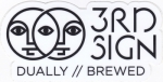 beer sticker from Oderbolz Brewing Co. ( WI-OCTO-STI-2 )